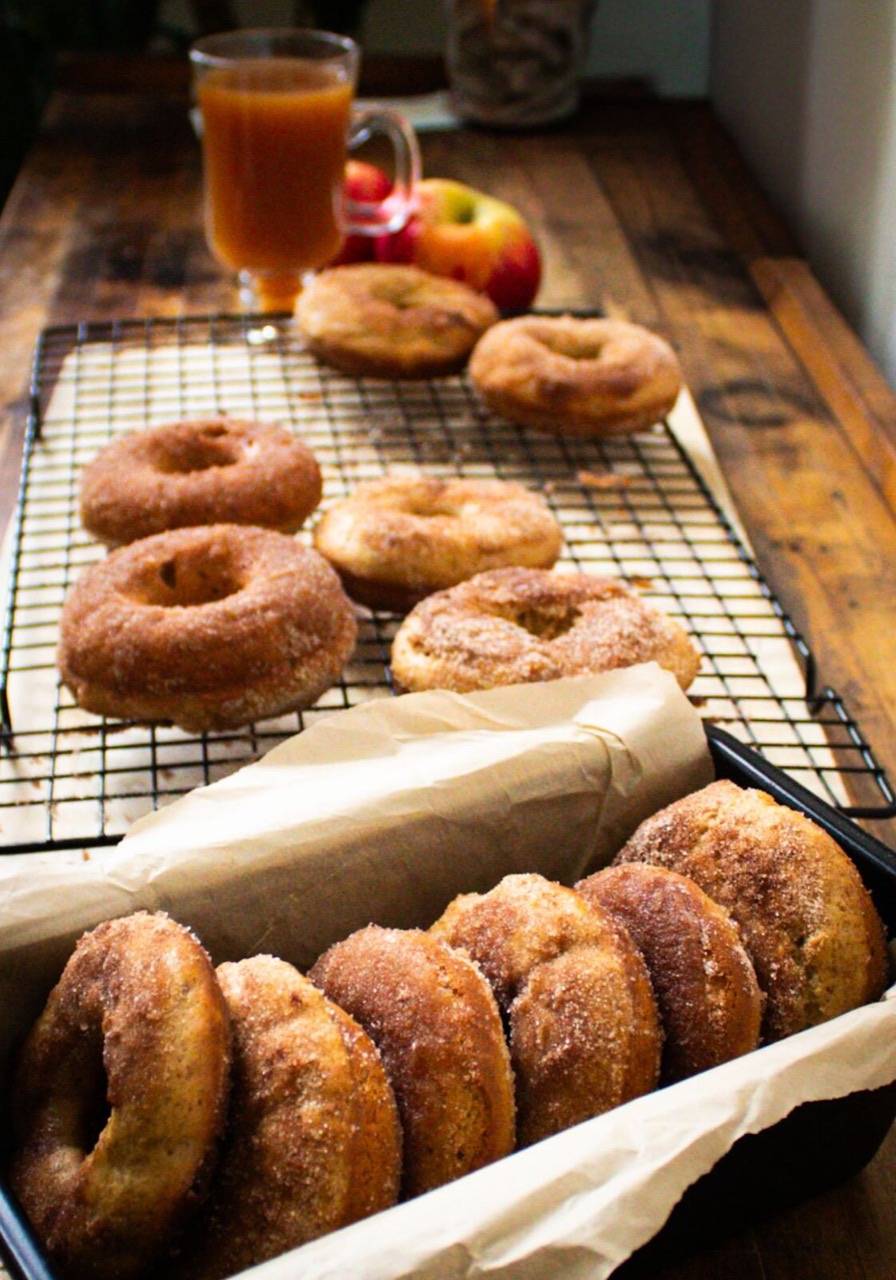 Baked Apple Cider Donuts
