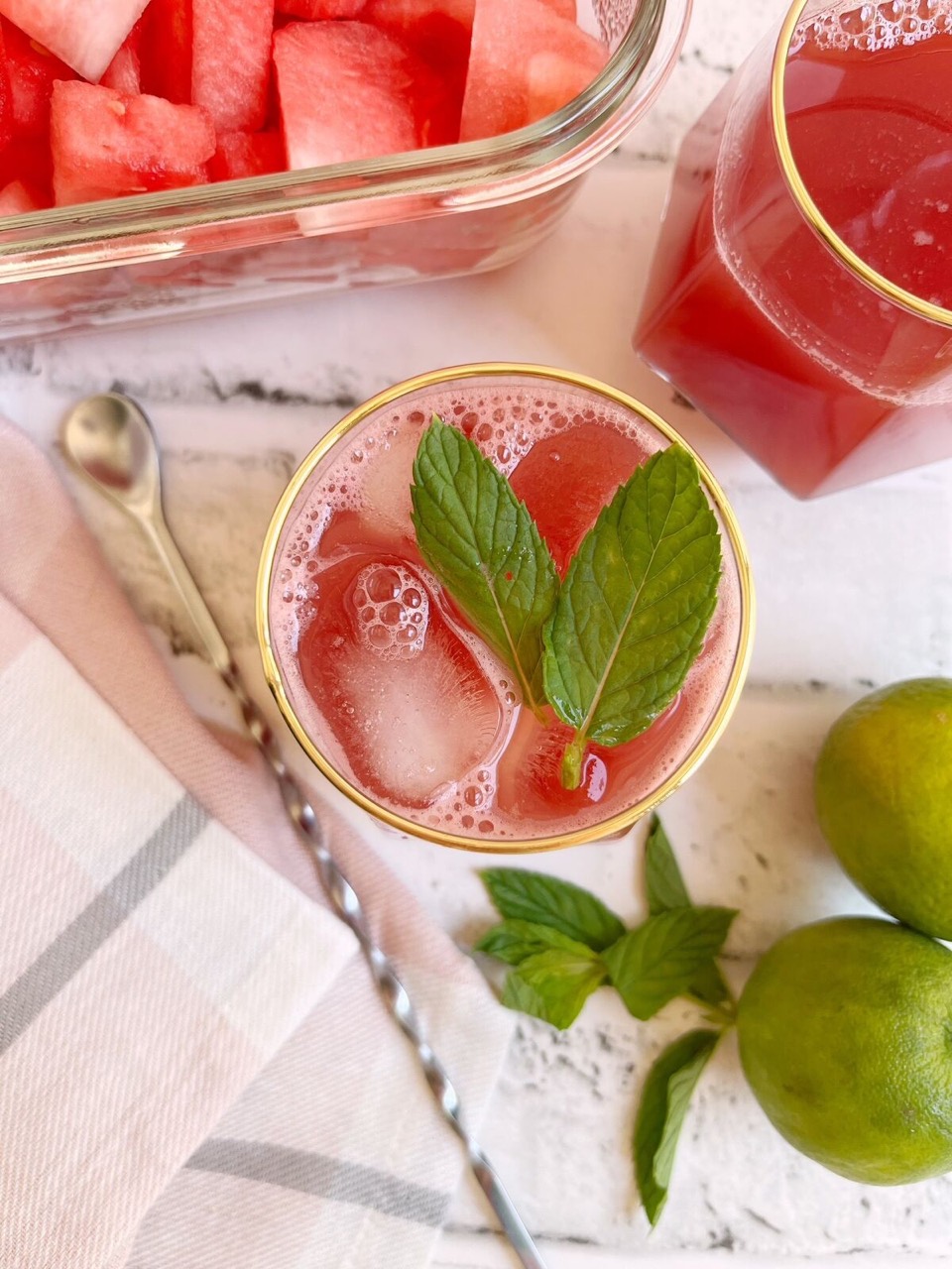 Watermelon Ginger Green Tea